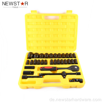 31pcs 1/2 &quot;DR 36mm Socket Set Black Finish